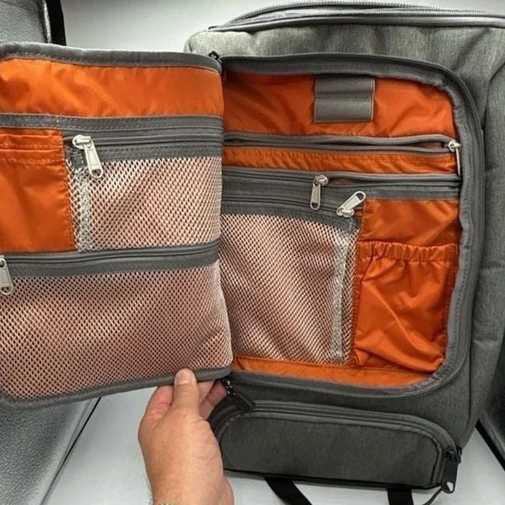 eBags Pro Slim Laptop Convertible Backpack in Gray